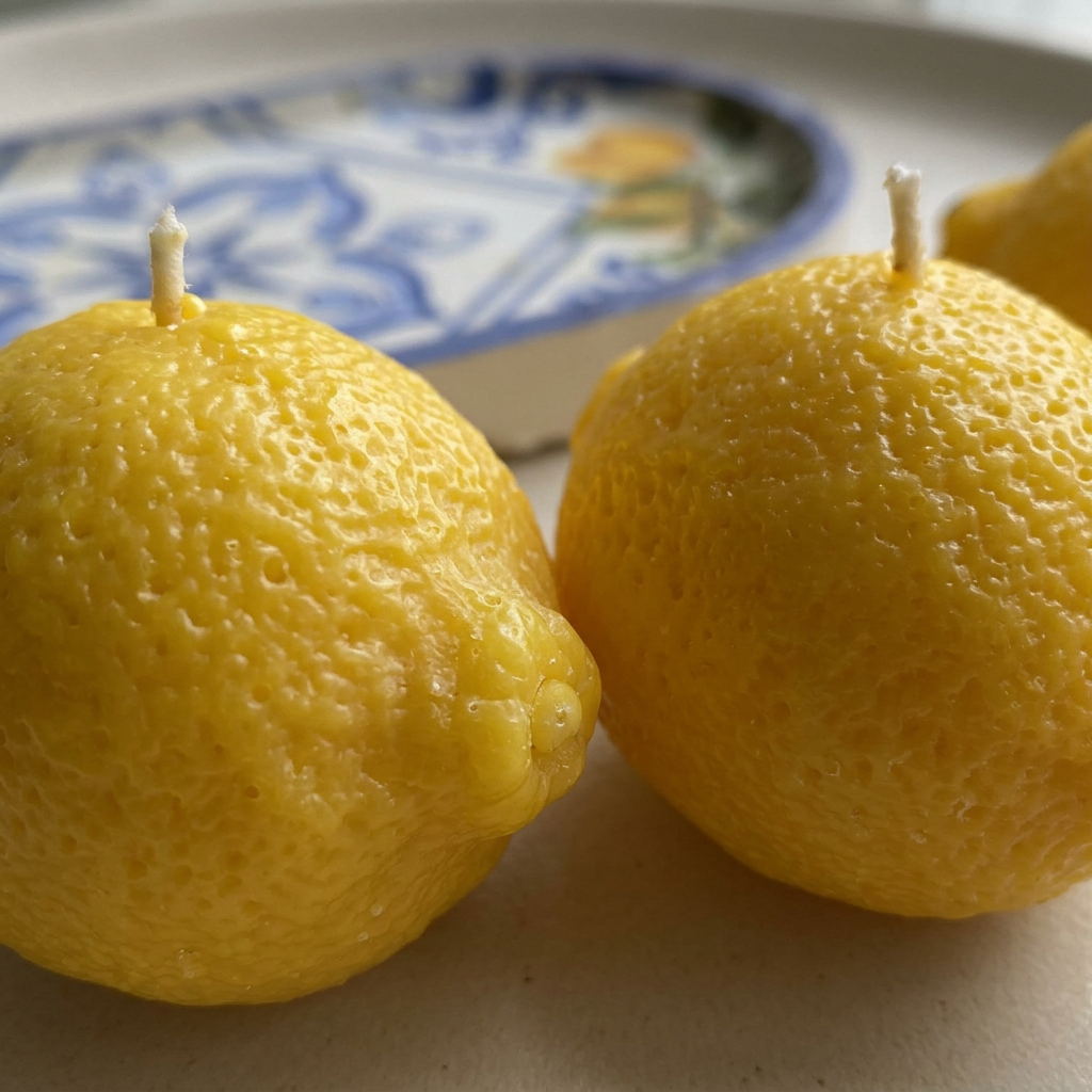 Citrus Di Capri Sculptural Candle | Fruits of the Sun Collection