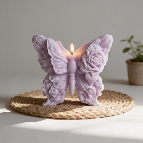 Burnished Lilac Butterfly Candle – Mother’s Day Edition