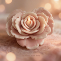 For Mum, With Love – Rose Candle
