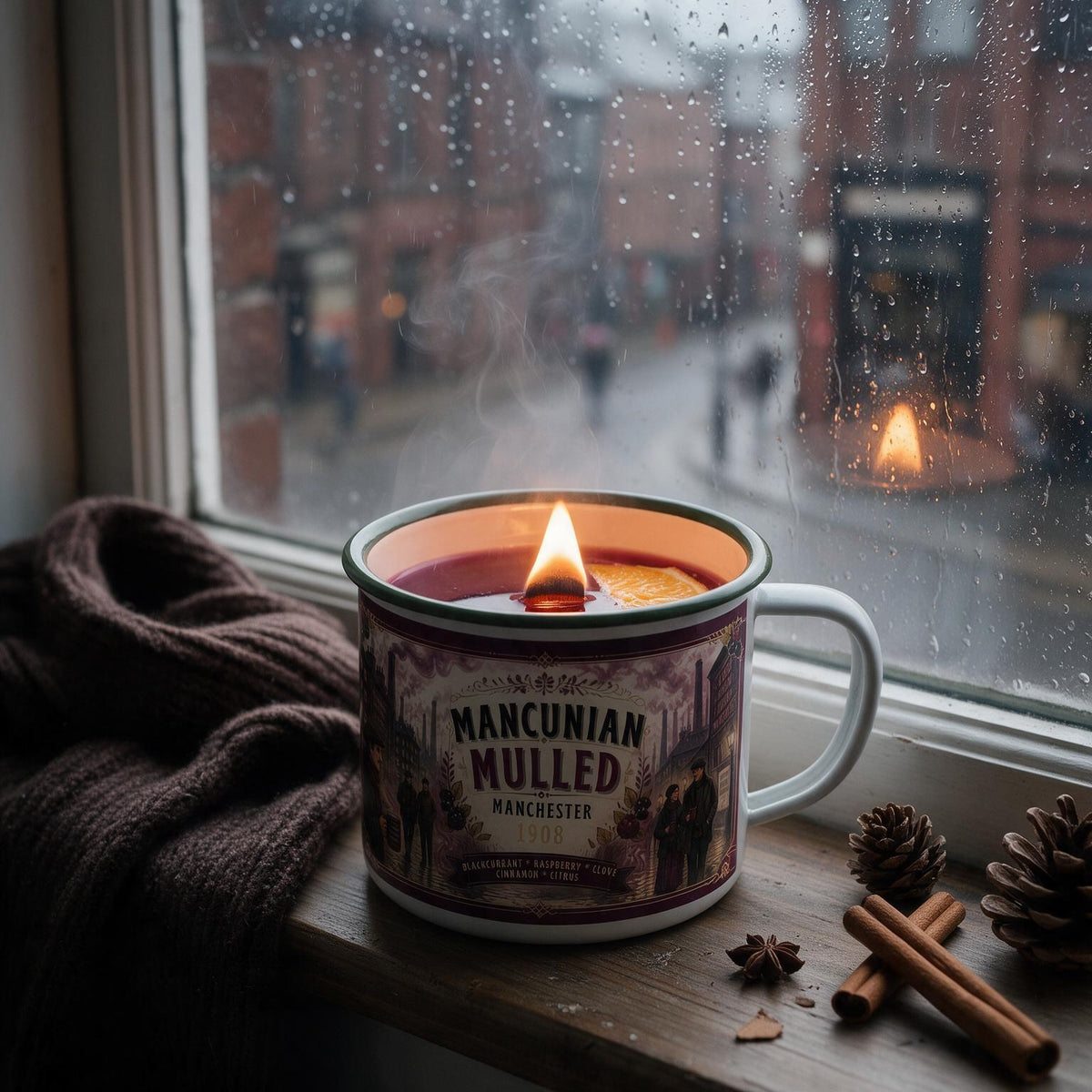 Mancunian Mulled - Berry Steam & Winter Spice Candle