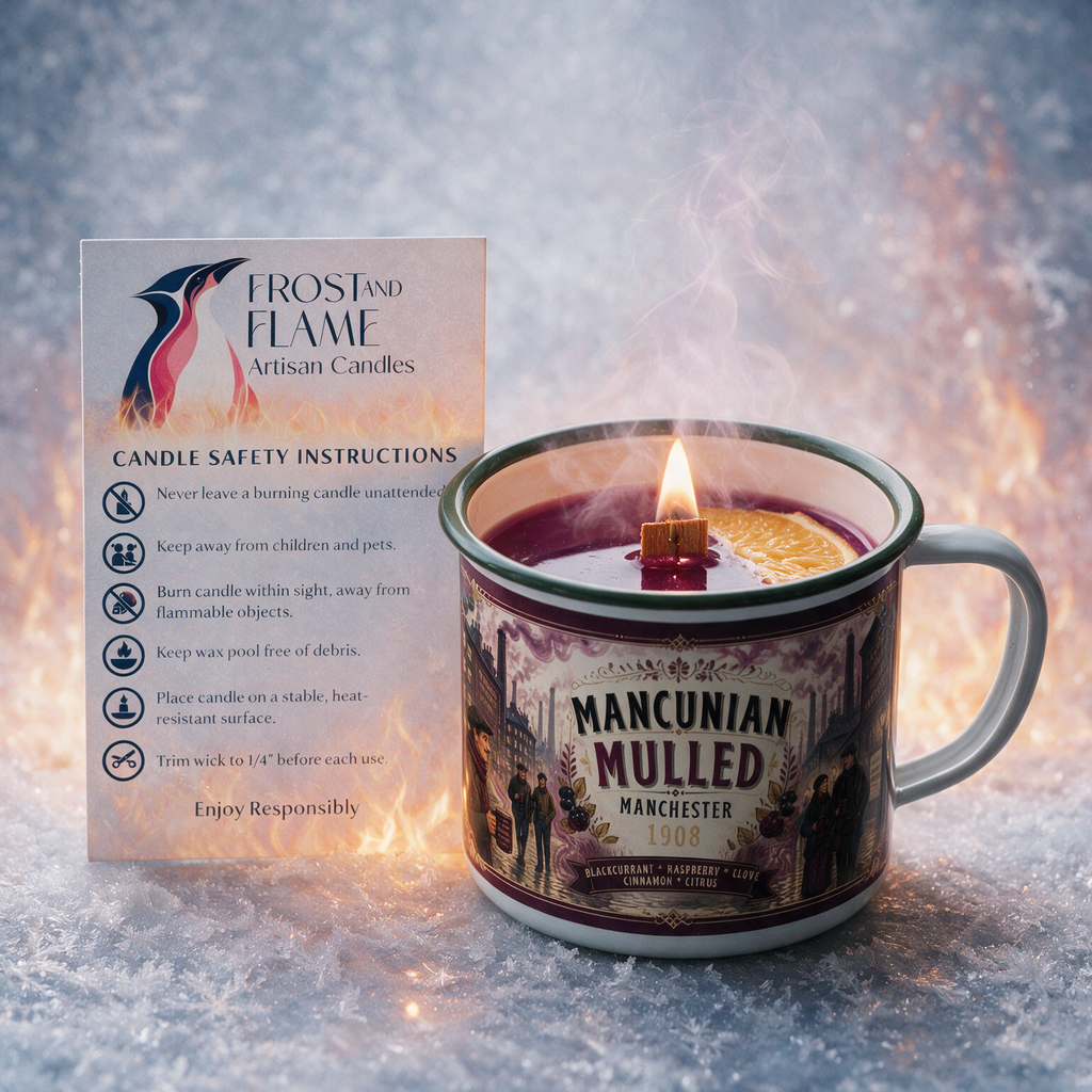 Mancunian Mulled - Berry Steam & Winter Spice Candle
