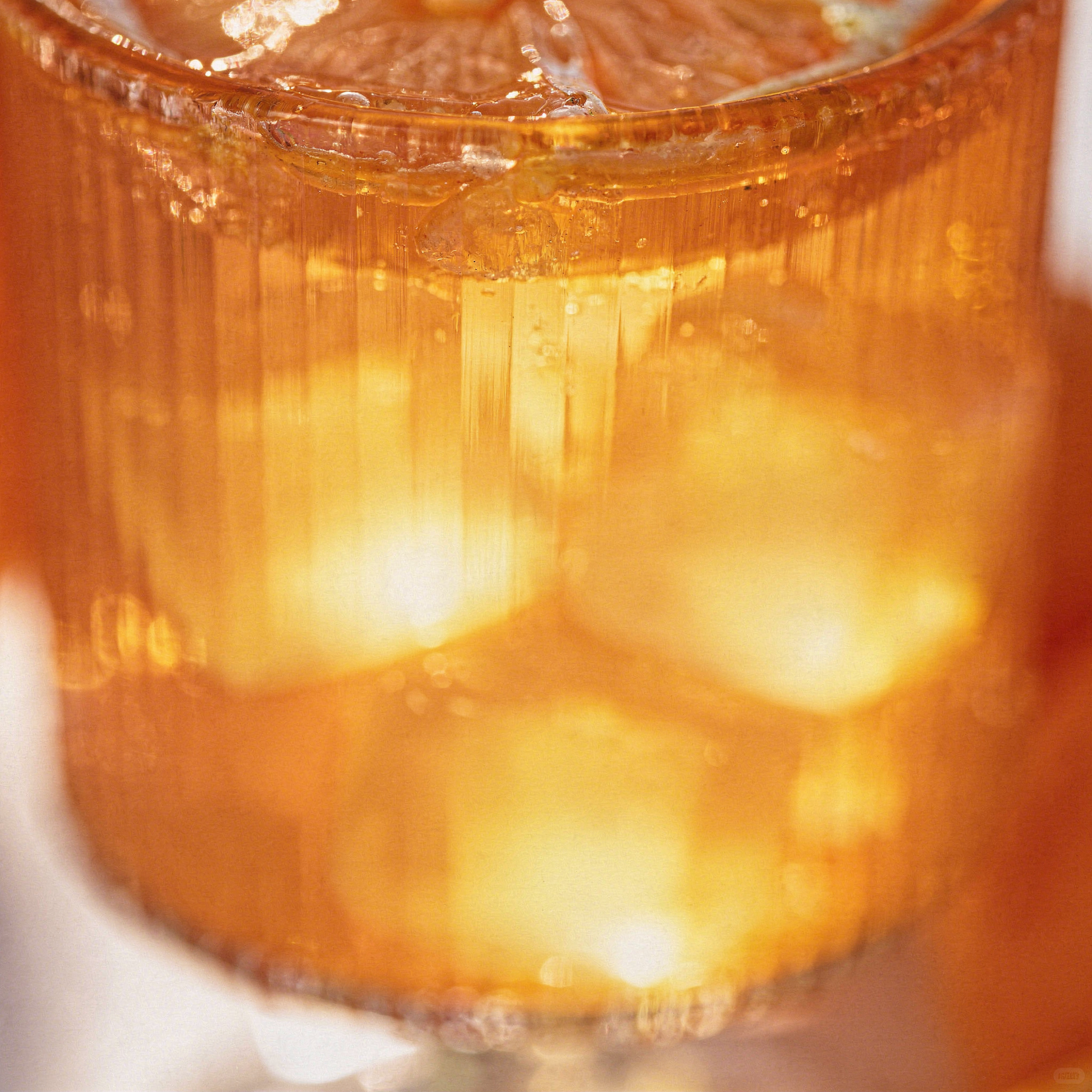 Aperol Spritz Gel Candle | Citrus Cocktail Candle | Handcrafted Summer Candle by FROSTandFLAME