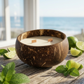 Where The Sea Breathes - Coastal Coconut Shell Candle Collection